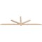 Ekena Millwork Kennewick Smooth Timber Gable Bracket, Douglas Fir, 108"W x 31 1/2"H x 1 1/2"D x 3 1/2"F, 7/12 Pitch GBW108X31X0204KEN00SDF - alternate 4